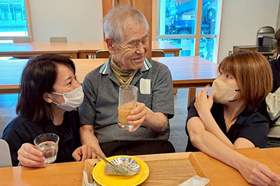 在宅で介護を受ける方に